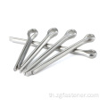 หมุดสปริงเกลียวเมตริก DIN Standard Spring Split Cotter Pin GB 91 / DIN 94